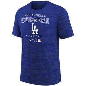 Men’s LA Dodgers MLB Authentic Collection Nike Velocity Practice T-Shirt Size L